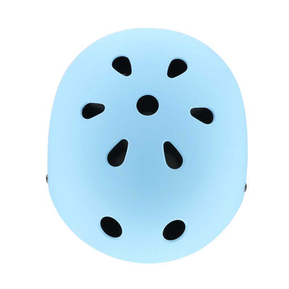 Kask rowerowy dla dzieci Trike Fix z diodą LED – niebieski, M 55–58 cm