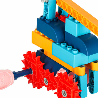 STEM Building Blocks with Motor – 116 Pieces