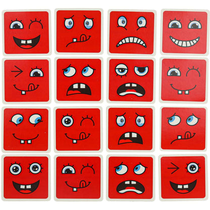 Emotion Matching Logic Game – Face Building Blocks