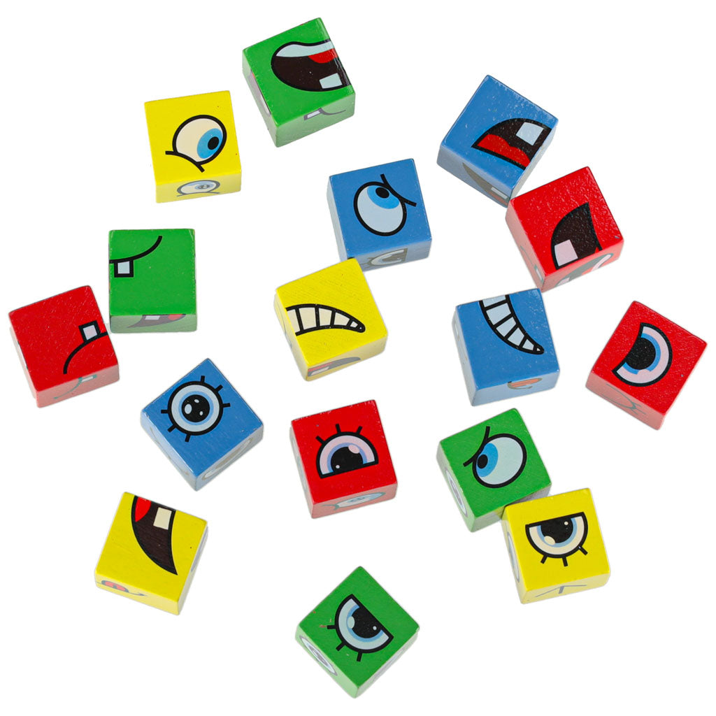 Emotion Matching Logic Game – Face Building Blocks