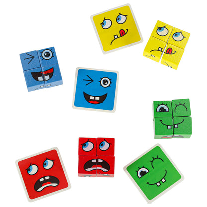 Emotion Matching Logic Game – Face Building Blocks
