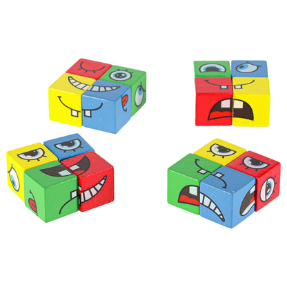 Emotion Matching Logic Game – Face Building Blocks
