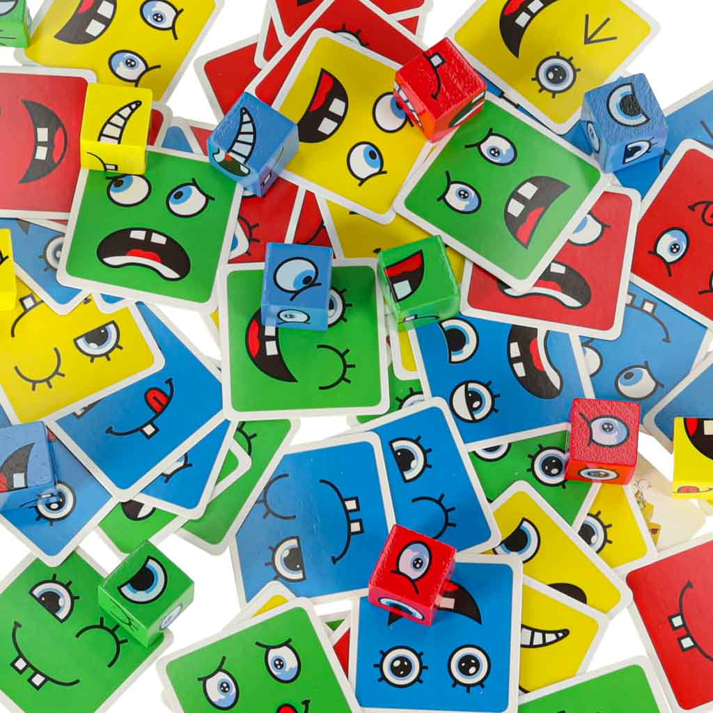 Emotion Matching Logic Game – Face Building Blocks