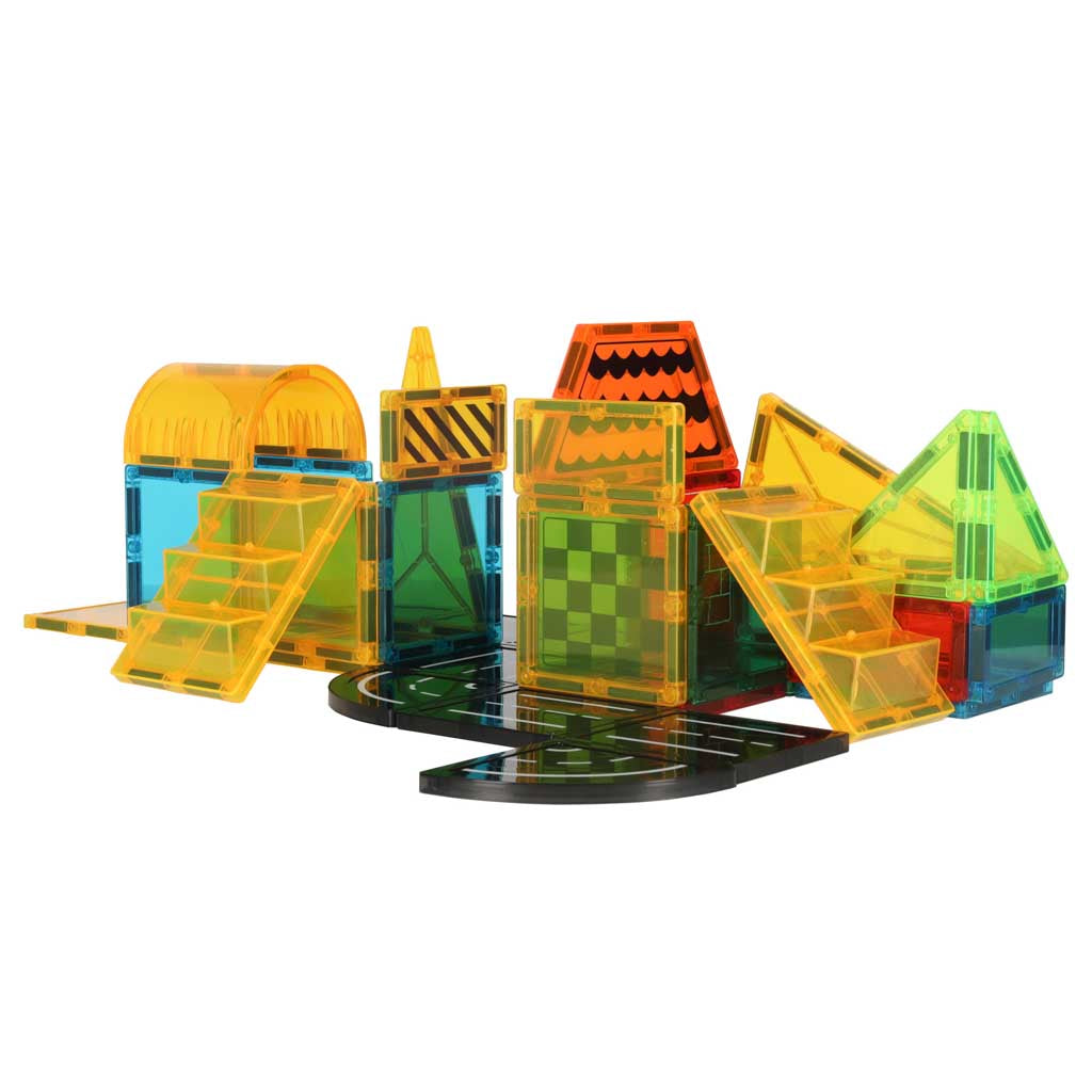 50-Piece Magnetic Building Blocks Set for Kids – STEM Construction Toys
