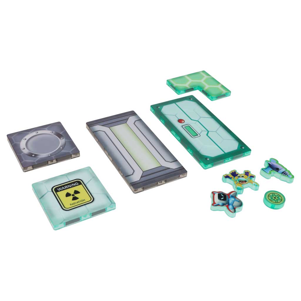 108-Piece Magnetic Space Building Blocks STEM Set