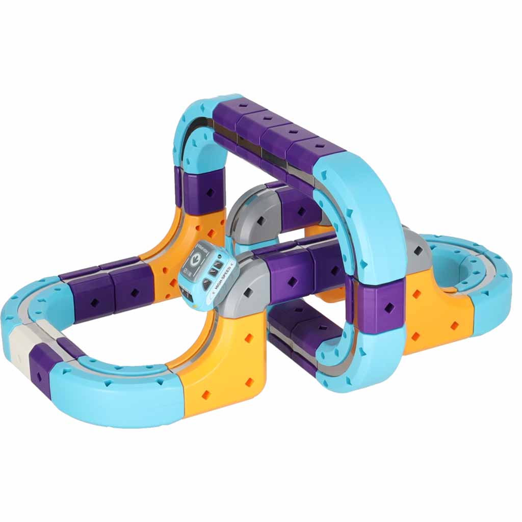 Magnetic Track Go! STEM Magnetic Race Track Set 87 Pieces