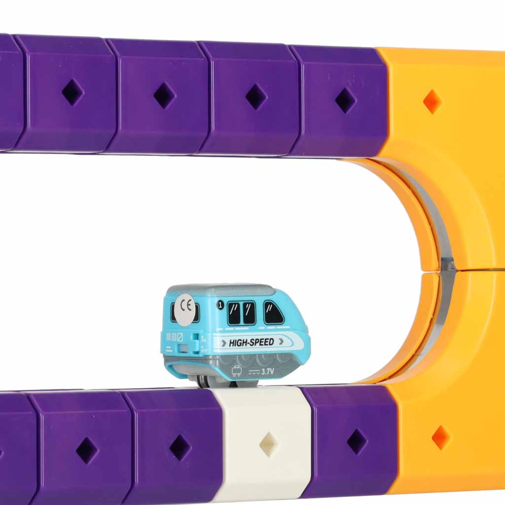 Magnetic Track Go! STEM Magnetic Race Track Set 87 Pieces