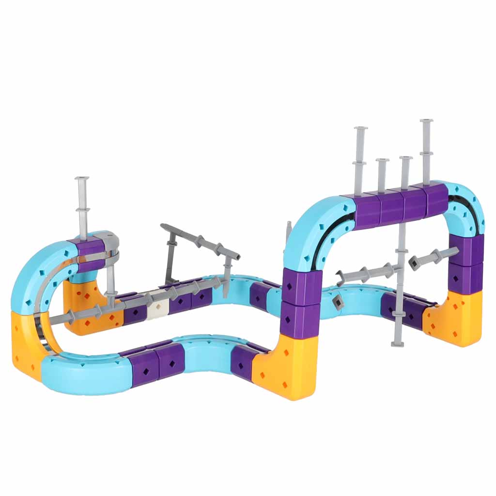 Magnetic Track Go! STEM Magnetic Race Track Set 87 Pieces