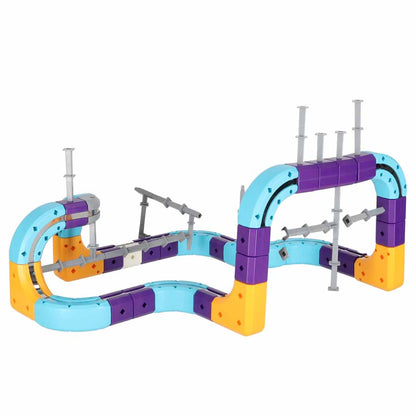 Magnetic Track Go! STEM Magnetic Race Track Set 87 Pieces