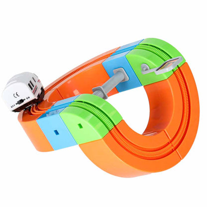 Magnetyczny tor kolejowy STEM – 140 elementów