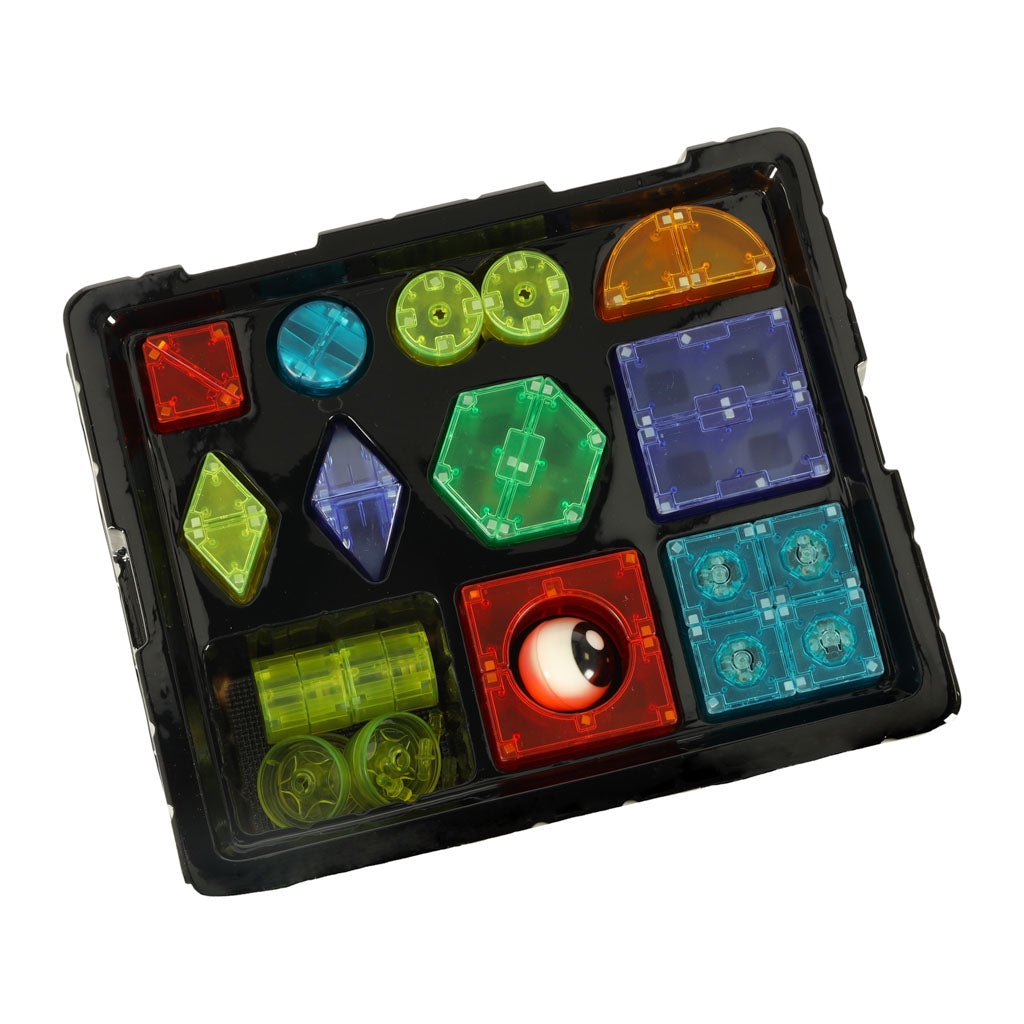 32-Piece Light-Up Magnetic Building Blocks for Kids 3+