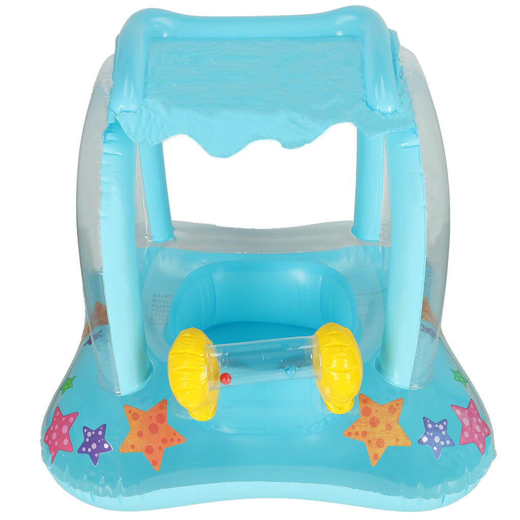 Kids Inflatable Starfish Float with Sun Canopy – 3+