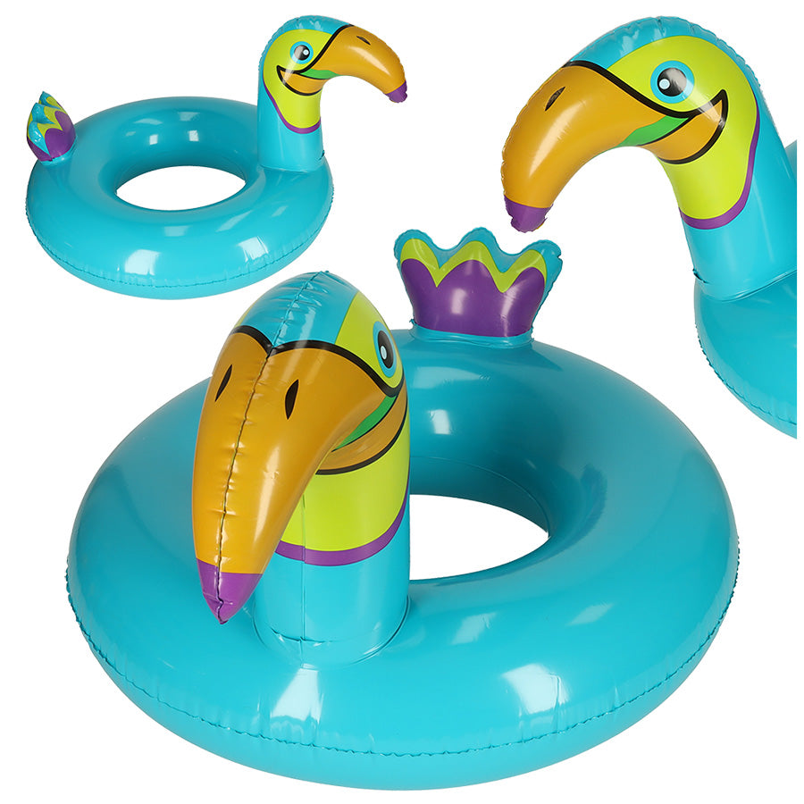 Inflatable Swimming Ring for Kids 6+ – Toucan Design 70cm