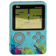 Mini konsola retro dla dzieci 6+ – niebieska, 500 gier