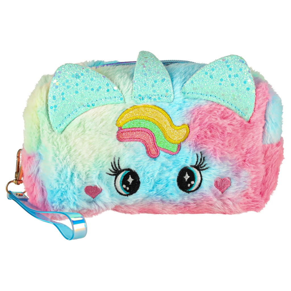 22-Piece Kids Makeup Set with Unicorn Cosmetic Bag, Skirt & Crown