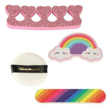 Children's 21-Piece Makeup Set with Unicorn Purse