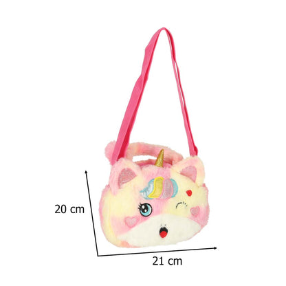 Children's 21-Piece Makeup Set with Unicorn Purse