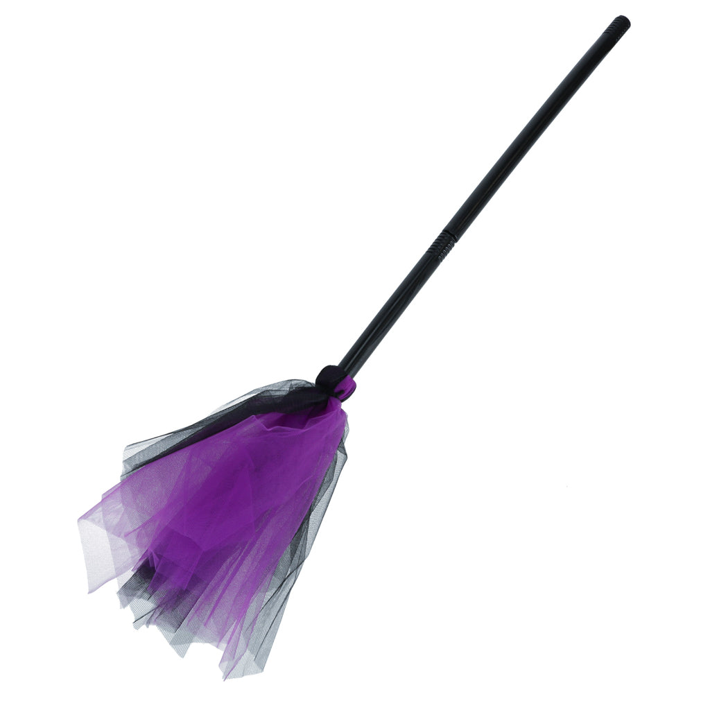 Kids Witch Costume Set with Hat & Broom
