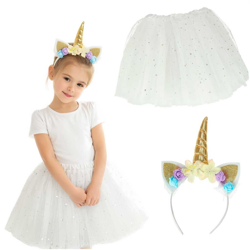 Unicorn Princess Costume Set for Kids