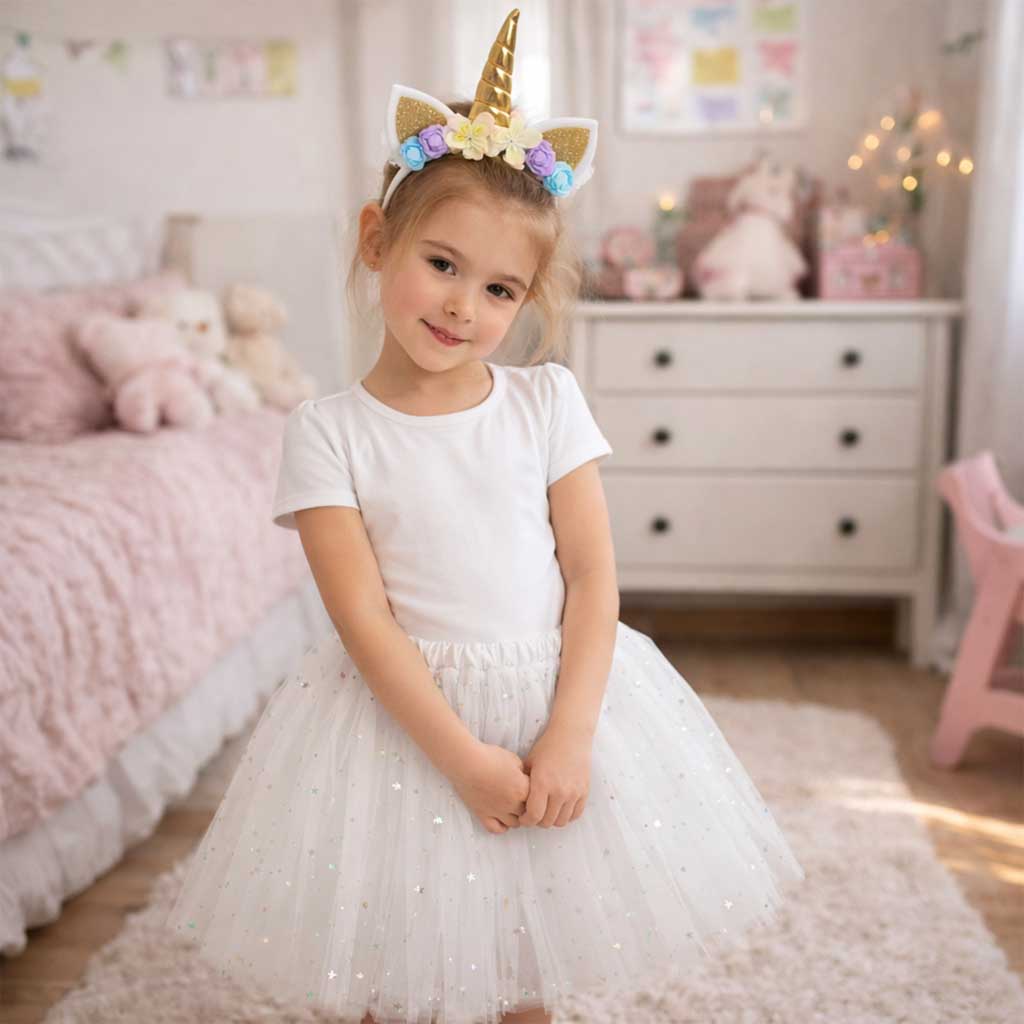 Unicorn Princess Costume Set for Kids
