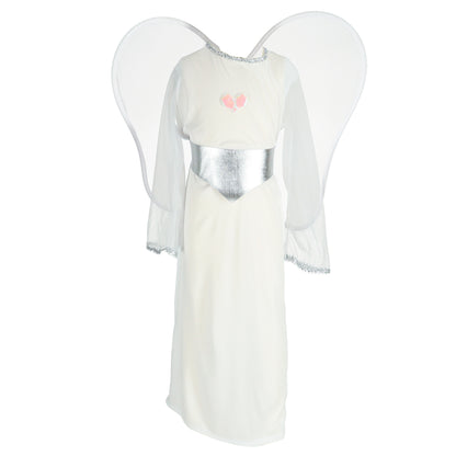Angel Costume for Kids – Size M (110–120 cm) with Wings & Halo