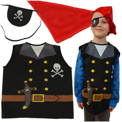Kids Pirate Costume Set – Captain & Sailor Outfit 3–8 Years