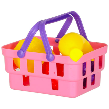 Kids Picnic Basket Play Set – Pretend Food & Role Play