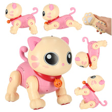 Interactive Remote Control Robo Cat with Controller – Pink