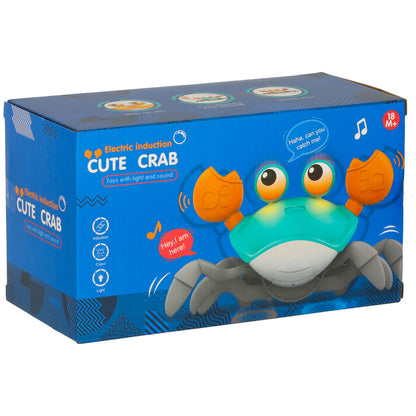 Interaktywny raczkujący krab z muzyką i akumulatorem USB