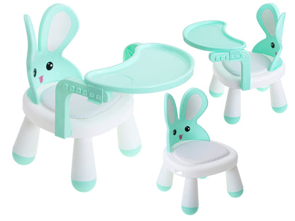 Mint Kids Feeding Chair with Activity Table