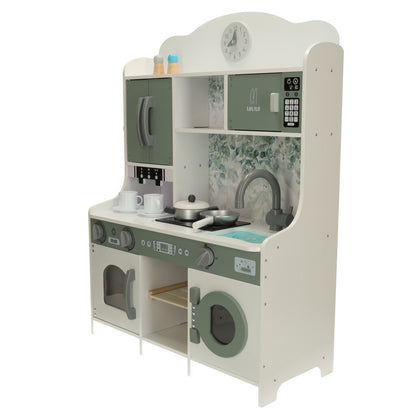 LULILO Saliko Wooden Play Kitchen with Coffee Machine – 3+