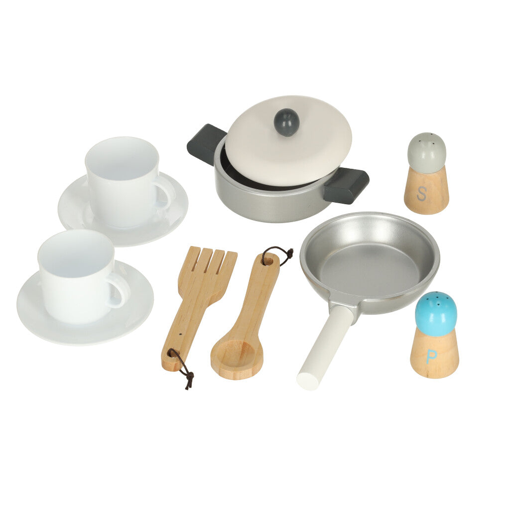 LULILO Saliko Wooden Play Kitchen with Coffee Machine – 3+