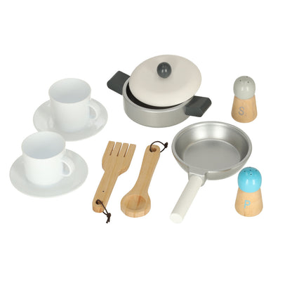 LULILO Saliko Wooden Play Kitchen with Coffee Machine – 3+