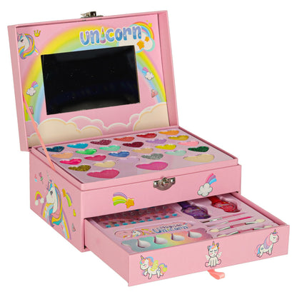 Unicorn Makeup Case for Girls – Kids Cosmetic Set