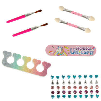Unicorn Makeup Case for Girls – Kids Cosmetic Set