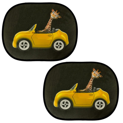 Giraffe Car Window Sun Shade – 2 Pack