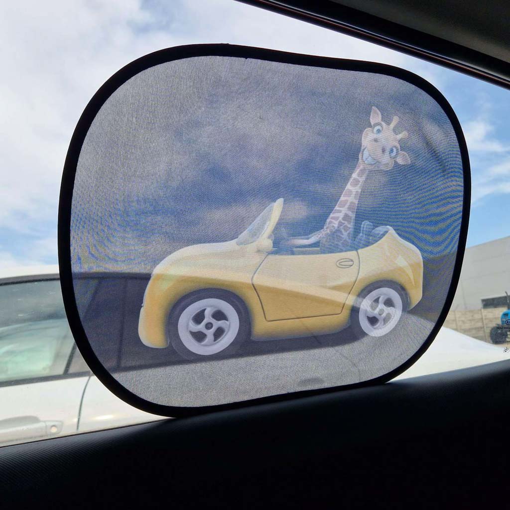 Giraffe Car Window Sun Shade – 2 Pack