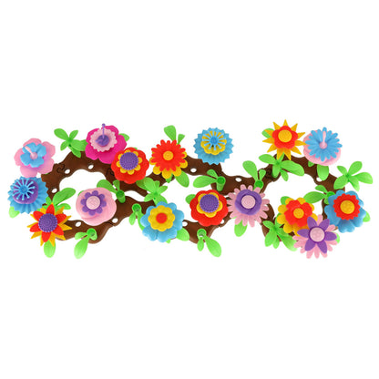 104-Piece Flower Garden Building Blocks Set