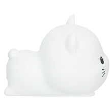 Silikonowa lampka nocna dla dzieci – Kot leżący USB 10+