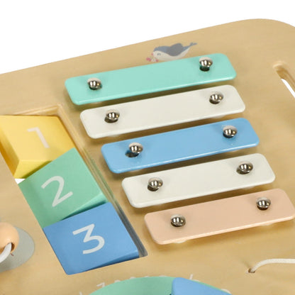 LULILO Ludo 2-in-1 Wooden Activity Table – Mint 3+