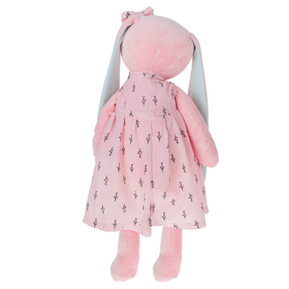 Różowy pluszowy króliczek maskotka 52 cm – Miękki królik pluszak
