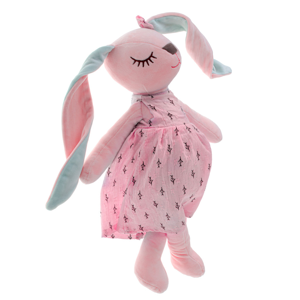 Różowy pluszowy króliczek maskotka 52 cm – Miękki królik pluszak