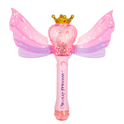 STEM Bubble Wand Machine with Wings, Lights & Music