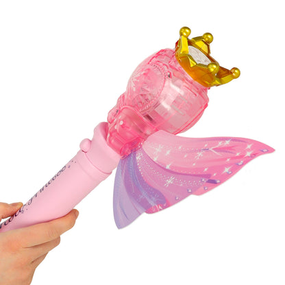 STEM Bubble Wand Machine with Wings, Lights & Music