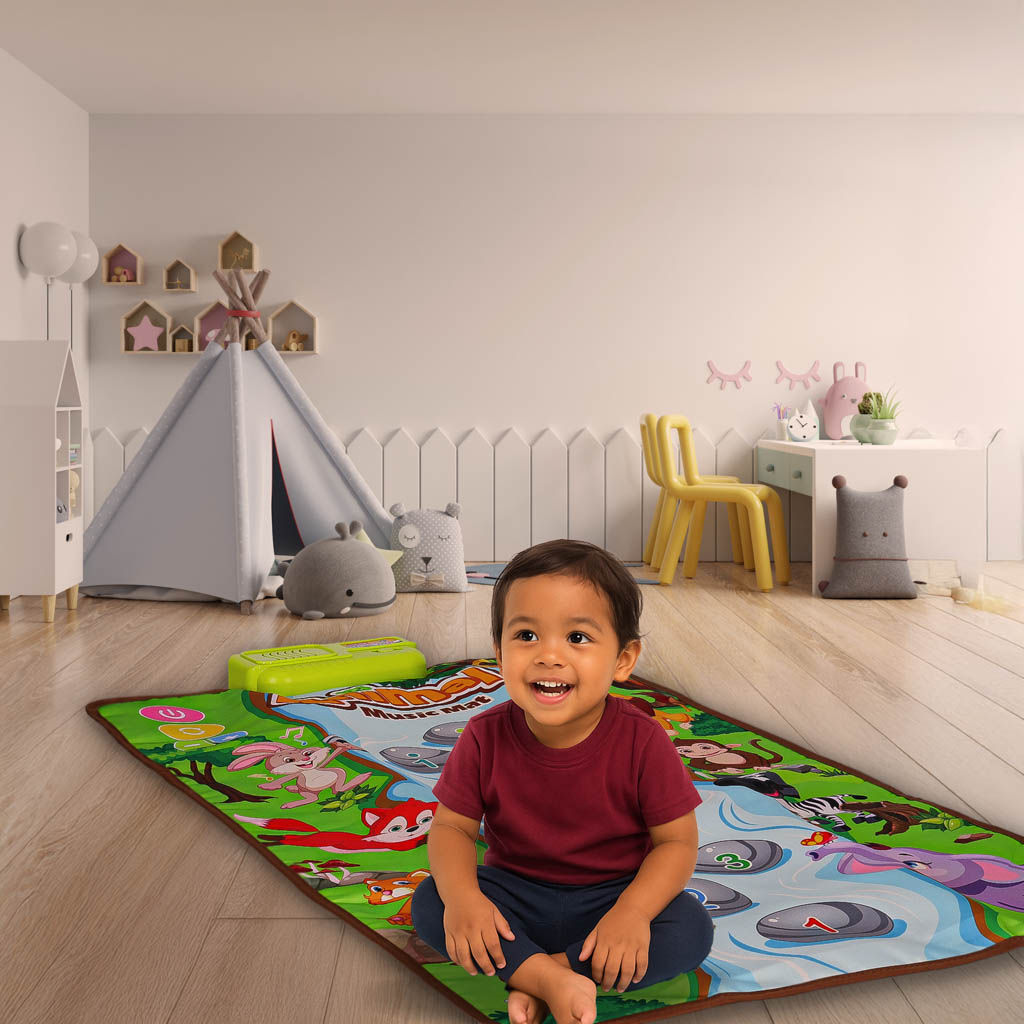 Interactive Musical Play Mat for Toddlers – Educational Toy