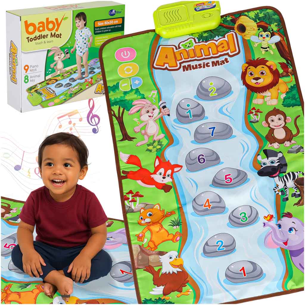 Interactive Musical Play Mat for Toddlers – Educational Toy