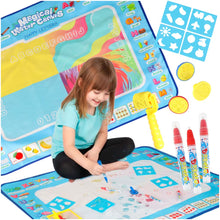 Mata do rysowania wodą dla dzieci – nauka alfabetu 100 × 80 cm