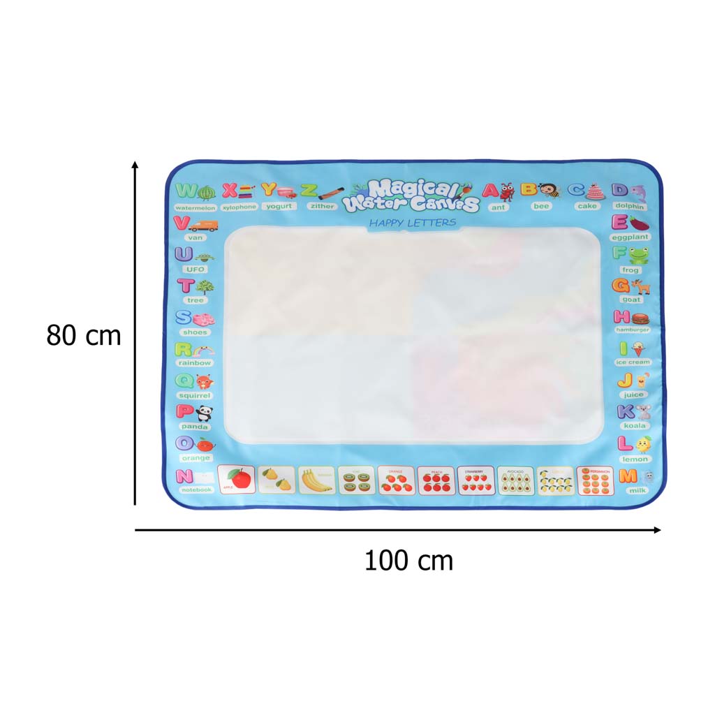 Water Drawing Mat for Kids – Alphabet Learning 100 × 80 cm