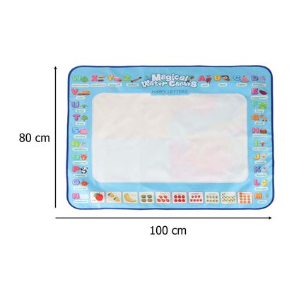 Water Drawing Mat for Kids – Alphabet Learning 100 × 80 cm