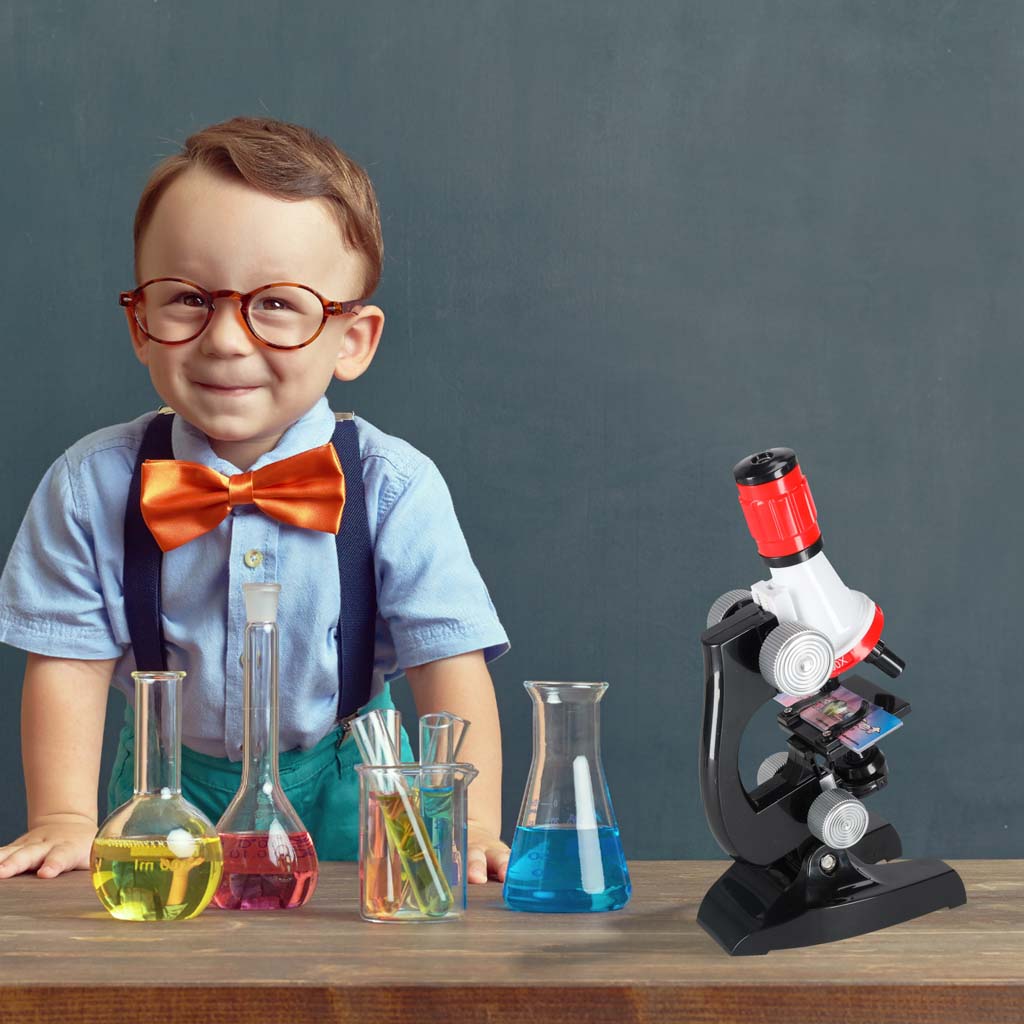 Kids Scientific Microscope Set 1200x